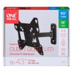 ONE FOR ALL WM2241 - Tilt & Rotate Wall Mount (90 °) for TVs from 13 to 40 (33 to 102cm) - Black - Image 5