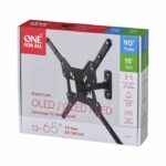 ONE FOR ALL WM2441 90 ° Tilt and Swivel Wall Mount for TVs from 33 to 140cm (13-55) - Image 2