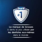 Electric toothbrush - ORAL-B Pro 1 - Sensitive Clean - Blue - Image 3
