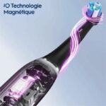 ORAL-B iO5 connected electric toothbrush - black - Bluetooth, 1 brush head and 1 travel case - Image 3