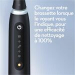 ORAL-B iO5 connected electric toothbrush - black - Bluetooth, 1 brush head and 1 travel case - Image 4