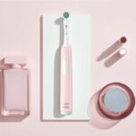 ORAL-B Pro 1 electric toothbrush - pink - cordless - 1 brush head included - Image 2