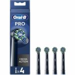 ORAL-B brush head - Cross Action - for electric toothbrush - pack of 4