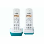 Panasonic KX-TG1612FRC Duo Wireless Phone Without Answering Machine White Blue - Image 2