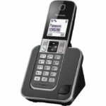 Panasonic KX-TGD310FRG Solo Cordless Phone without Answering Machine Black - Image 2