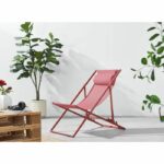 Chilean Paros - Steel structure - L 63 x D 104 x H 85 cm - Terracotta – Bild 2