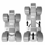 Roller skates and elbow/knee pads set - adjustable from 23 to 27 - PAT PATROUILLE - PA450035 - Image 2