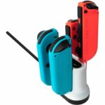 Charger - PDP - For 2 pairs of Nintendo Switch Joy-Con controllers - White - Image 5