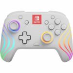 Gamepad - PDP - Afterglow Wave - RGB Lighting - 2100 mAh - Nintendo Switch