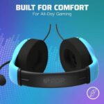 Wired Headset - Airlite - Neptune Blue - Compatible with PS4/PS5 - Boom Microphone - Over-Ear Headband - Image 4