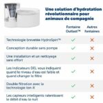 Water fountain - PETSAFE - OUTLAST - 1.8 L - White - Image 4