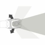 Multisport headlamp - PETZL - SWIFT RL - 1100 lumens - USB rechargeable - Reflective headband - Image 2