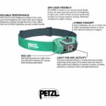 Headlamp - PETZL - ACTIK - Running / Trekking - 450 lumens - 3 AAA/LR03 batteries included - Green - Image 2