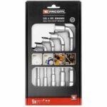 Box of 5 pipes with pipes profiles 12 sides x 6 sides facom - 76.j5pb - 1 side for decreased recovery + 1 power side and resistance - Image 2