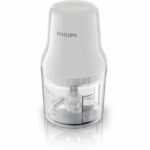 Electric chopper - PHILIPS - HR1393/00 - 450 W - 0.7 L - 2 blades - White - Image 2