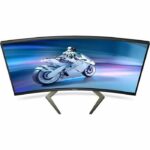 PC Monitor - PHILIPS - Evnia 5000 - 32 FHD - Curved VA Panel - 240Hz - 0.5ms - HDR - HDMI/DP - Height Adjustable - Black - Image 6