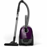 Bagged vacuum cleaner - PHILIPS - XD3100/06 - 900 W - 79 dB - Purple