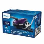 Bagged vacuum cleaner - PHILIPS - XD3100/06 - 900 W - 79 dB - Purple - Image 4