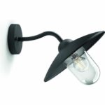 HAMMOCK-Outdoor wall light Descendant Black L30cm Black Philips