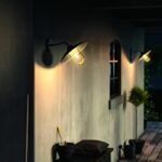 HAMMOCK-Outdoor wall light Descendant Black L30cm Black Philips - Image 4