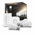 Philips Hue White Starter Kit LED LED Connected 9.5W - E27 X3 and Hue remote control - Image 6