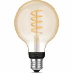 Philips Hue White Ambiance, LED Connected LED E27 Filament G93 Globe, Bluetooth, works with Alexa, Google and Homekit - Image 2