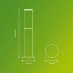 Philips Utrecht outer terminal - 1x20w - Anthracite - Image 6