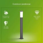 Philips Potelet Utrecht - 20W - Anthracite