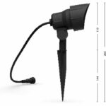 Pack of 3 PHILIPS GardenLink outdoor spotlights, 24W, 2700K, IP44 – Bild 2