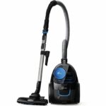Bagless cylinder vacuum cleaner - PHILIPS FC9331/09 - 900 W - 1.5 L - Intense black and blue - Image 2