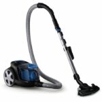 Bagless cylinder vacuum cleaner - PHILIPS FC9331/09 - 900 W - 1.5 L - Intense black and blue