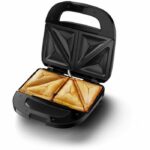 Croque-monsieur machine - PHILIPS - HD2331/90 - 750 W - Triangular plates - Black - Image 3