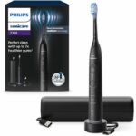Toothbrush - PHILIPS - HX7421/01 - Sonicare - 7100 Series - Black - Electric