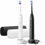 Toothbrush - PHILIPS - HX7429/02 - Sonicare - Double handle Series 7100 - White & Black - Electric - Image 2
