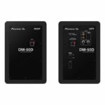 Pair of Pioneer DJ DM-50D monitoring speakers - Bass Reflex - 2x25W - DJ or Production mode - Black - Image 3