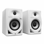 Pair of Pioneer DJ DM-40D-W monitoring speakers - Bass Reflex - 2x19W - DJ or Production mode - White