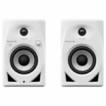 Pair of Pioneer DJ DM-40D-BT-W monitoring speakers - Bluetooth - Bass Reflex - 2x19W - DJ or Production mode - White - Image 2