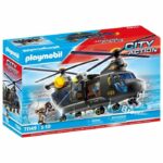 PLAYMOBIL 71149 Special Forces Transport Helicopter - Police Officers - City Action - Elite Unit