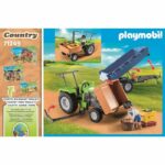 Playmobil - 71249 - Country the farm - Tractor with trailer - Image 5
