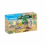 PLAYMOBIL 71295 Photographer with costume and zebras