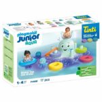 PLAYMOBIL Junior 71438 Giant Octopus Ride-On, Bath Toy, Junior AQUA Tinti, 17 Pieces, From 12 Months