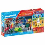 PLAYMOBIL 71468 My figures: risky jobs – with four characters from the field of firefighters – Firefighters – Ages 5 and up