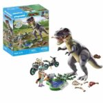 PLAYMOBIL 71524 Explorer with Motorcycle and Tyrannosaurus - Image 3