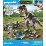 PLAYMOBIL 71524 Explorer with Motorcycle and Tyrannosaurus - Image 4