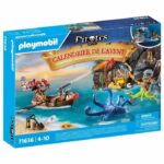 PLAYMOBIL 71636 Pirate Advent Calendar, 24 surprises, 98 pieces, Ages 4 and up