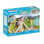 PLAYMOBIL 71640 Horsewoman with Horse Mane to Color, Horses of Waterfall, 19 Pieces Ages 5 and up