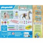 PLAYMOBIL 71640 Horsewoman with Horse Mane to Color, Horses of Waterfall, 19 Pieces Ages 5 and up - Image 5