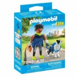PLAYMOBIL 71740 Sporty Man with Border Collie