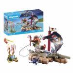 PLAYMOBIL 71794 Pirate with floating raft and treasure - Image 5
