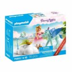 PLAYMOBIL 71802 Princess and Winged Foal with Cloud, Princess Magic, 16 pieces, Ages 4+